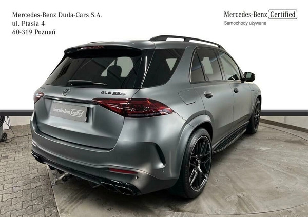 Mercedes-Benz GLE cena 609900 przebieg: 67897, rok produkcji 2021 z Poznań małe 562
